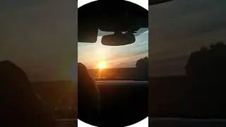 Просто красивый кружок с закатом :3