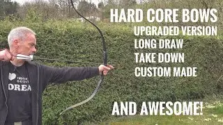 Upgraded long draw takedown Turkish style Bow by Hard Core Bows - Wolfgang