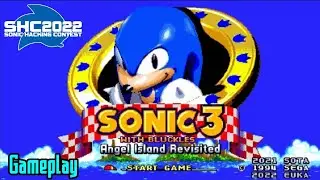 Sonic 3 A.I.R (Android) - Sonic 3D in 2D Glitches: Sonic 3 with Bluckles (SHC 2022) - Gameplay