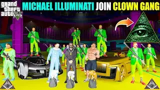 🔺GTA 5 : MICHAEL THE INDIAN MAFIA ILLUMINATI JOIN NEW CLOWN GANG UNDERWATER MAFIA 🔥