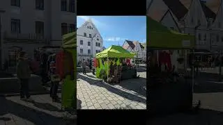 Pfaffenhofen an der Ilm - Wochenmarkt im Frühling 2024