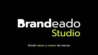 Animación de logo Brandeado Studio