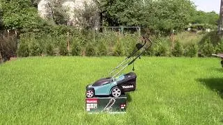 Качественная стрижка газона#газонокосилка Makita ELM3311