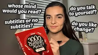 ASMR Asking You 50 VERY Personal Questions