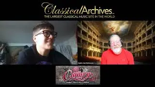 Opera Joe interviews Nikola Printz singing 