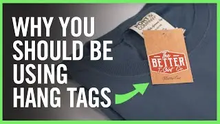 Why You Should Hang Tag Your Shirts | How To Make Hang Tags