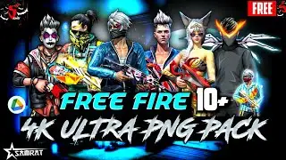 FREE FIRE CHARACTER PNG PACK 💦🍑 FREE FIRE 4K RENDER PNG PACK ⚪ || FF PNG PACK 