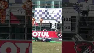 WorldSSP300's Race 2 dramatic finish line! 🏁 | 2024 #FrenchWorldSBK 🇫🇷
