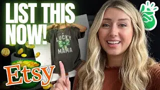 St. Paddy's T-Shirts Etsy Listing Tutorial ☘️ + NEW & FAST Mockup Workflow 🔥