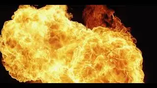Fire Black Screen template (non-copyright)