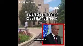🇺🇸 Attaque contre une marche pour la libération des otages 🎗️ à Boulder, Colorado