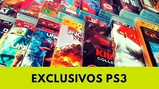Meus jogos EXCLUSIVOS de PS3