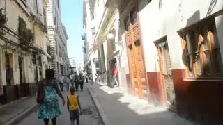 Walking through the streets