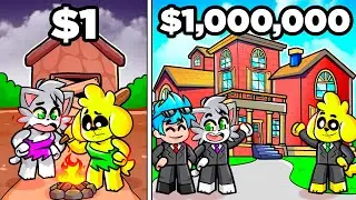 Pasamos de CASA NOOB a MANSIÓN PRO 😂😱 ACENIX, TIMBAVK y MIKECRACK
