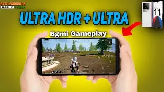 ULTRA HDR + ULTRA 💥 HIGH GRAPHICS BGMI GAMEPLAY ON IQOO 11 || BGMI/ PUBG TEST 2024