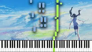 Visiting Home - Weathering With You (Piano Tutorial) [Synthesia]