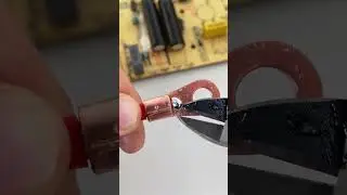 Why doesn't a low-power soldering iron work? A comparison when soldering a terminal 🔥