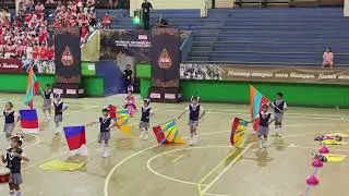 Gek Sinta dan marching band Gita Kumara TK Cipta Dharma di Langgam Udayana ke 25 