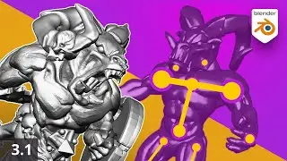 Dynamic Posing with Rigging - Blender 3