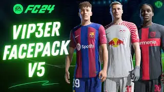 FacePack V5 (AIO) By ViP3eR For FC 24 + Tutorial | TU12