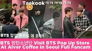 BTS Visit POP-UP STORE 'HOUSE Of BTS' 방탄소년단 팝업스토어 직캠 In Seoul Full Fancam, VKook 뷔X정국 ㅋㅋㅋ191023