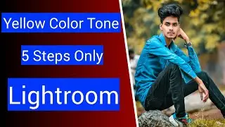 Lightroom New Yellow Tone Photo Editing in Mobile | lightroom Editing tutorial - Smart Editor Khalid