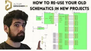 Altium Designer Tutorials - Use ports to make old schematics re-usable