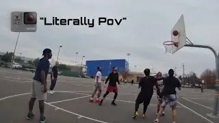 THINGS GOT A LITTLE HEATED...FIRST PERSON 5V5 BASKETBALL🏀!