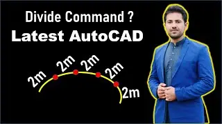 How to use divide | AutoCAD | by sulimankhanacademy