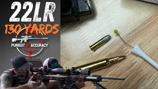 22LR PIN POINT ACCURACY @ 130 YARDS // IMPOSSIBLE SHOTS EPISODE: 3