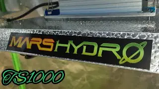 Mars Hydro Ts1000 Led Grow Light, Unboxing,Review, Setup