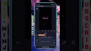 🔥❤️Smooth Lyrics New Effect || Alight Motion Shorts|| XML 📂 ⬇️ Edit Ninja 