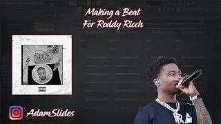 Making a Melodic Beat for Roddy Ricch Using Stock Plugins ONLY | FL Studio Tutorial @AdamSlides