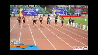 61 NATIONAL INTERSTATE ATHLETIC CHAMPIONSHIP 2022 100M RUN FINAL