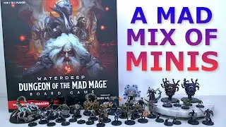 Dungeon of the Mad Mage Board Game Miniature Review