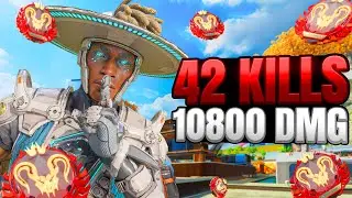 Seer 42 Kills and 10,800 Damage Gameplay Wins - Apex Legends (No Commentary)