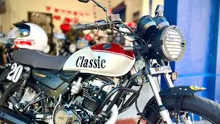 Asi es la AKT NKD 125 Classic 2025 🥵 Rojo Mazda 🚩