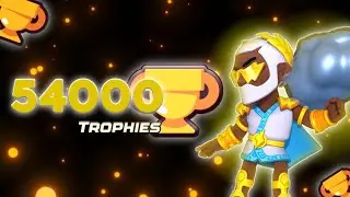 Finally 54000 Trophies in BrawlStars