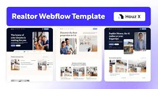 Realtor Website Template | Houz X - BRIX Templates