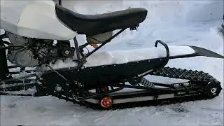Three homemade snowmobiles from Sergey Khomyakov