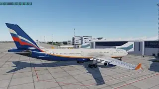 X-Plane 12 + AS XP! Тестовый полет на Airbus A330 по маршруту Ростов-на-Дону, Платов - Сочи