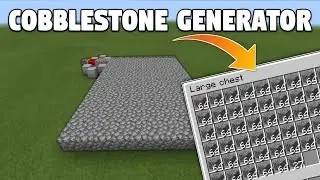 How to Make Minecraft Cobblestone Generator