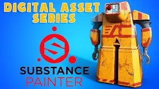 How to Create Textures for Cute Robots in Substance Painter