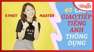 40 câu TIẾNG ANH GIAO TIẾP THÔNG DỤNG trong 9 trường hợp hằng ngày | VyVocab Ep.51 | Khánh Vy