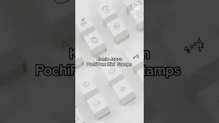 SATISFYING Keyboard Style Stamps ⌨️