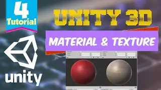 Material in Unity / Apply Texture in Unity - Unity For Beginners  | Game Development Tutorial 4 Urdu