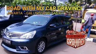 Road with my Car Gravinci  Grand Livina Club Indonesia Jakarta   Galunggung Tasik
