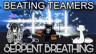 Beating TEAMERS With SERPENT BREATHING In Demonfall