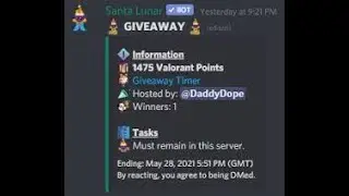 How to setup || santa lunar || giveaway bot
