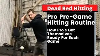 Professional Pre-Game Hitting Routine And Drills Explained